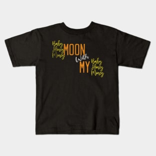 Babymoon honeymoon money. Expecting vacations. Kids T-Shirt